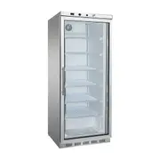 HF600G S/S Display Freezer with Glass Door