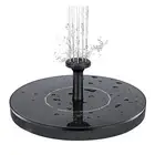 Sun-powered Water Feature Garden Solar Fountain Birdbath Fountains Pump