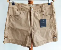 在飛比找Yahoo!奇摩拍賣優惠-全新-C-HUEY駝色短褲-A箱A16-i本p75(iroo