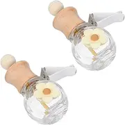 SWOOMEY 2Pcs Car Perfume Clip Exquisite Fragrance Diffuser for Air Vent Stylish Car Interior Decoration for Perfume and Essential Oils Storage