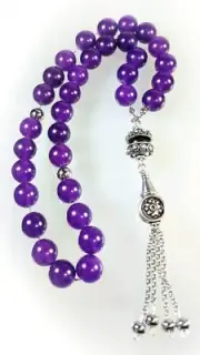 Tasbih Worry Beads Komboloi Blue Agate 12MM JCE27 102