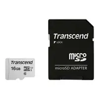 在飛比找蝦皮購物優惠-Transcend 創見 16GB Micro SD 300