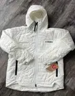 Adidas Terrex MYSHELTER White PrimaLoft Jacket Hooded Puffer Padded Women sz XL
