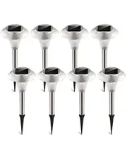 Fresh Fab Finds 8pc Solar Garden Lights