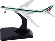Pre-Built Model Aircraft 9CM 1/400 Scale Diecast Model Alloy Airplanes for Italy Czech TU-104A I-DIWN OK-NDF Double-Sided Machine Miniature Airplane Model