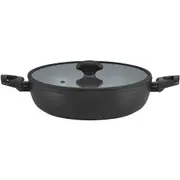 Essteele Per Salute 28cm Covered Sauteuse Pan Induction/Gas Casseroles/Stews BLK