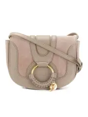 See By Chloé Mini Hana Shoulder Bag in Motty Grey