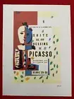 PABLO PICASSO, Dessins Exposition 1953, Plate-signed, Vintage, Poster Print 1964