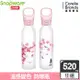 【美國康寧】Snapware耐熱感溫玻璃手提水瓶 520ML(兩款任選)