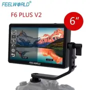 Feelworld F6 PLUS V2 6" 3D LUT Touch Screen DSLR Camera Field Monitor IPS FHD 4K