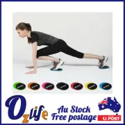 2pcs Fitness Exercise Gliders Core Slide Discs Gym Dual Sliders Workout Training