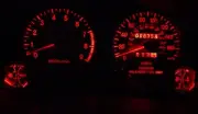 7pcs Red LED Dash Cluster light Kit for Mitsubishi Mirage Lancer CB CC CE
