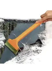 Snow Scraper Removal & Hand Brusher For Windows Windshield defrosting