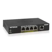 NETGEAR\u00AEGS305P SOHO 5-port Gigabit Unmanaged Switch with 4-port PoE (56W PoE budget)