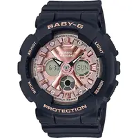 在飛比找momo購物網優惠-【CASIO 卡西歐】Baby-G 金屬亮粉運動手錶 畢業禮