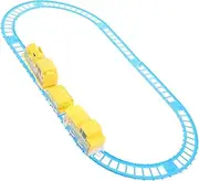 HONMEET 3 Years Old Kids Educational Toys Creative Spliced Track Electric Train Set