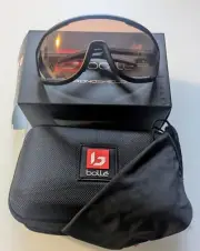 Bolle Chonoshield Sunglasses Matte Black Phantom Brown Red Photochromic NEW