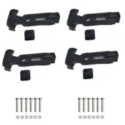 4PCS Rubber Flexible Replacement T-Handle Draw for Glove Box(S),8439