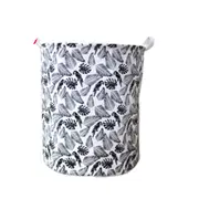 Large Capacity Laundry Basket Canvas Laundry Bucket for Dirty Clothes Waterproof Folding Toy Organizer Storage Basket