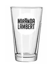 Miranda Lambert - Rock and Roll - Country 16 oz Pint Beer Tumbler Tea Glass 22