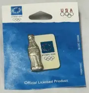 ATHENS 2004 OLYMPIC PIN Coca-Cola Bottle Lapel Pin