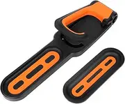 ycle Wall Mount Rack Adjustable Vertical Bike Storage Rack er Hook for Home Garage Shed Black & Orange