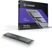 Solidigm™ P44 Pro Series 2TB PCIe GEN 4 NVMe 4.0 x4 M.2 2280 3D NAND Internal Solid State Drive, Read/Write Speed up to 7000MB/s and 6500MB/s, SSDPFKKW020X7X1…