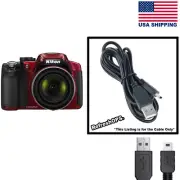 Nikon COOLPIX P510 16.1 MP Digital Camera USB Cable Transfer Cord Replacement
