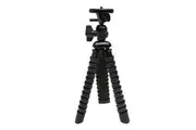 Vivitar 12" Rubbarized Spider Tripod Stand Mount Monopod For Camcorder Cameras