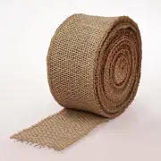 2.5" Jute Fabric Ribbon burlap sewing craft ribbon fall decor Halloween 10 yards