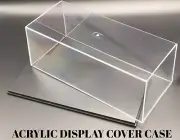 Clear Acrylic Display Box Case Plastic Cover Toy Diecast Car Model 1:18 Scale