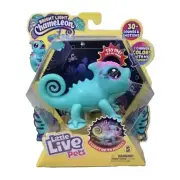 Little Live Pets SUNNY Bright Light Chameleon Toy 30+ Sounds/Color Lights Change