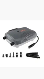 20PSI High Pressure SUP Electric Air Pump Inflation Paddle Board 12V DC Auto-Off