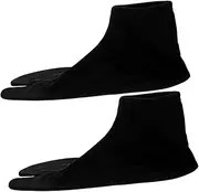 TINEASUR Japanese Style Toe Separated Anti-slip Socks Comfortable Toe Socks for Women Men (size 37-39)