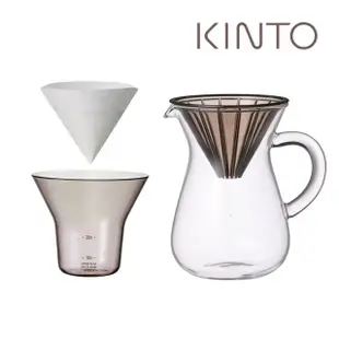 【Kinto】SCS 手沖咖啡壺組300ml-濾紙型