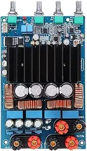 FSNEODYV Audio Amplifier Board， TAS5630 2.1 Channel Digital Power Amplifier Board 2x150W & 300W Class D Subwoofer PCB 150x95mm