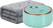 Electric Throw Electric Blanket Controller Timer Up to 12 Hours Heating Blanket Water Heated Mattress Pad Digital Heat Settings Auto Shut Off Bedding