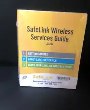 SafeLink Wireless Service Guide LG320G Getting Started Manual Only