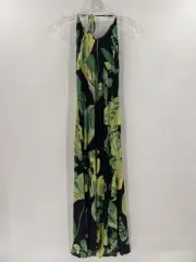 White House black market Tie-Neck Halter Maxi Dress new size 2