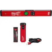 Milwaukee 24" REDSTICK Digital Box Level w/ Pin-Point Measurement w/ Power Kit