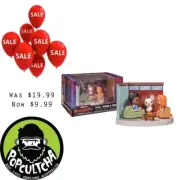 WandaVision - 70s Wanda & Monica Living Room Diorama Mini Moments Vinyl Figure