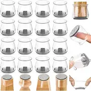 10 Pcs Chair Leg Floor Protectors Silicon Chair Leg Caps Free Moving Chair Leg Covers to Prevent Scratches and Noise