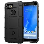 Full Coverage Shockproof TPU Case for Google Pixel 3 Black