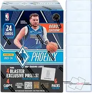 2023-24 Panini Phoenix NBA Basketball Blaster Box with 24 Trading Cards + 6 Toploaders! STREETCARDS!