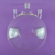 Laboratory Three Necks Glass Round Bottom Flask 3L,29/32