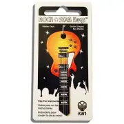 Sunburst LP Guitar Shaped Key Blank - Musical Collectable - Rockin Keys