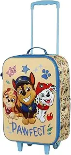 [PAW PATROL] Soft 3D Trolley Suitcase, 17 x 33 x 52 cm, Capacity 26 L
