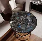 24" Labradorite Bars & Kitchen Slab Coffee Tabletop Home & Living Room Desk Deco