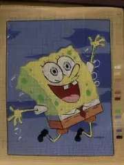 needlepoint canvas 25x30 Cm Temeljkovic Canvas Only Sponge Bob