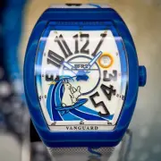 NEW 2025 Franck Muller Vanguard Beach BLUE Rabbit V 41 SC DT BEACH 1 of 300